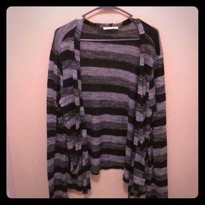 Black and grey sweater